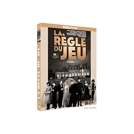 Blu Ray La Règle du Jeu (4K Ultra HD + Blu-Ray)