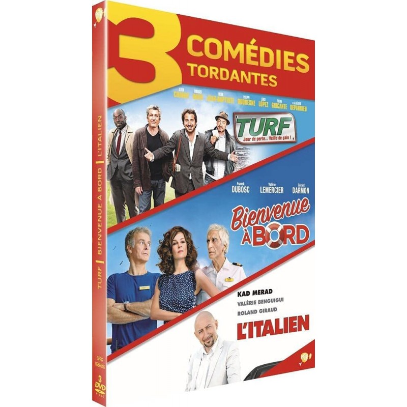 DVD 3 comédies tordantes