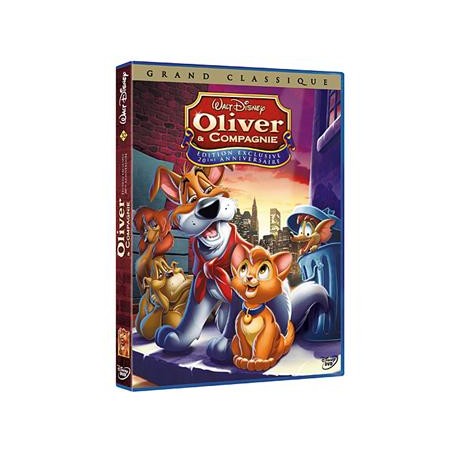 DVD Disney oliver et compagnie