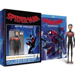 Blu Ray Spider-Man : new generation + jouet figurine (édition spécial)