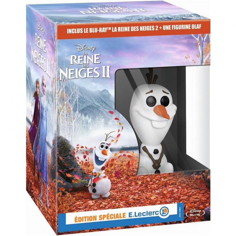 Blu Ray - La reine des neiges II + La Figurine funko Olaf