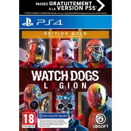 Jeux Vidéo Watch dogs Legion - Gold Edition - Version PS5 incluse