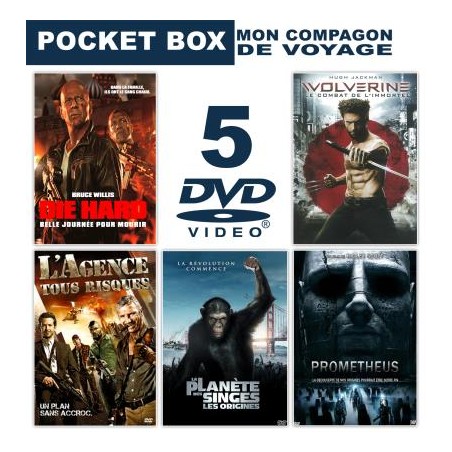 DVD Pocket box 5 films (die hard + 4 films)