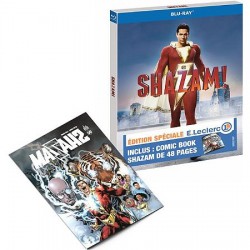 Blu Ray Shazam + comic book
