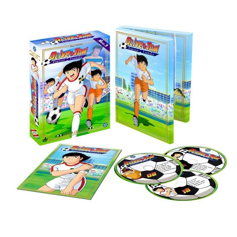 DVD Olive et Tom (Captain Tsubasa) - Partie 3 - Edition Collector (6 DVD + Livret)