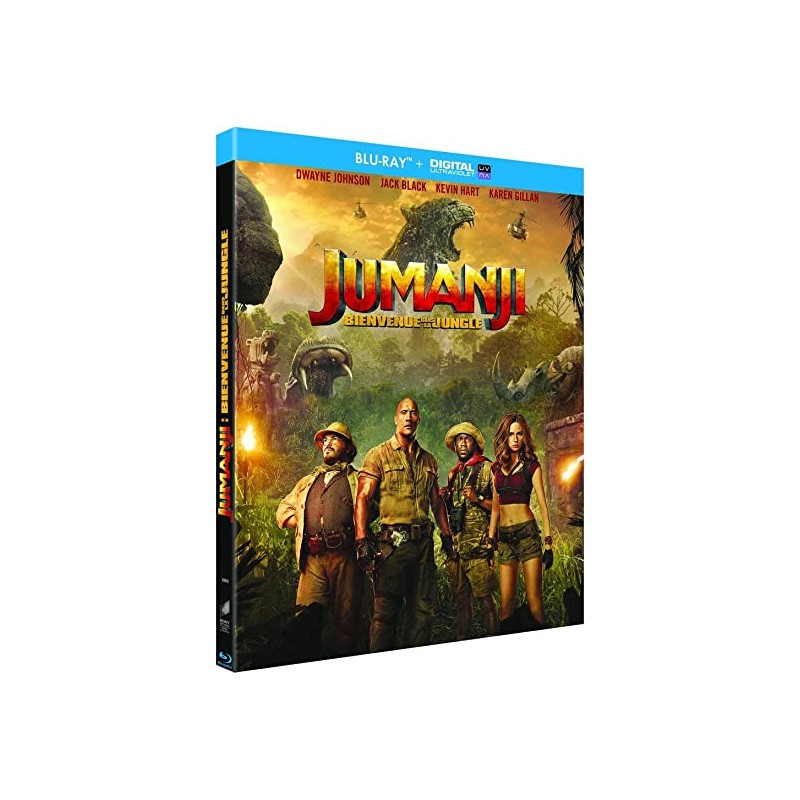 Blu Ray jumanji (bienvenue dans la jungle)