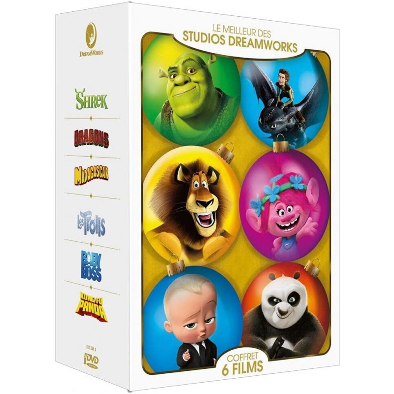 DVD Le Meilleur des Studios DreamWorks (6 films)