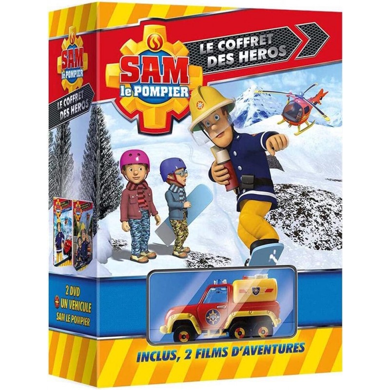 DVD Sam Le Pompier (coffret 2 DVD + 1 camion)