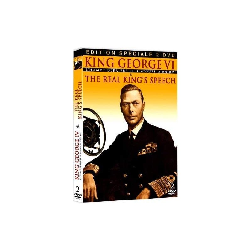 DVD George VI (The real's king speech + King George VI, l'homme derrière le discours d'un roi) (Édition Spéciale)