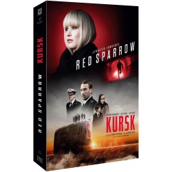 DVD Red Sparrow + Kursk (coffret 2 dvd)