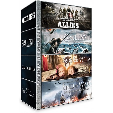 DVD Allies + Gallipoli + sous la Ville + 1945 End of War