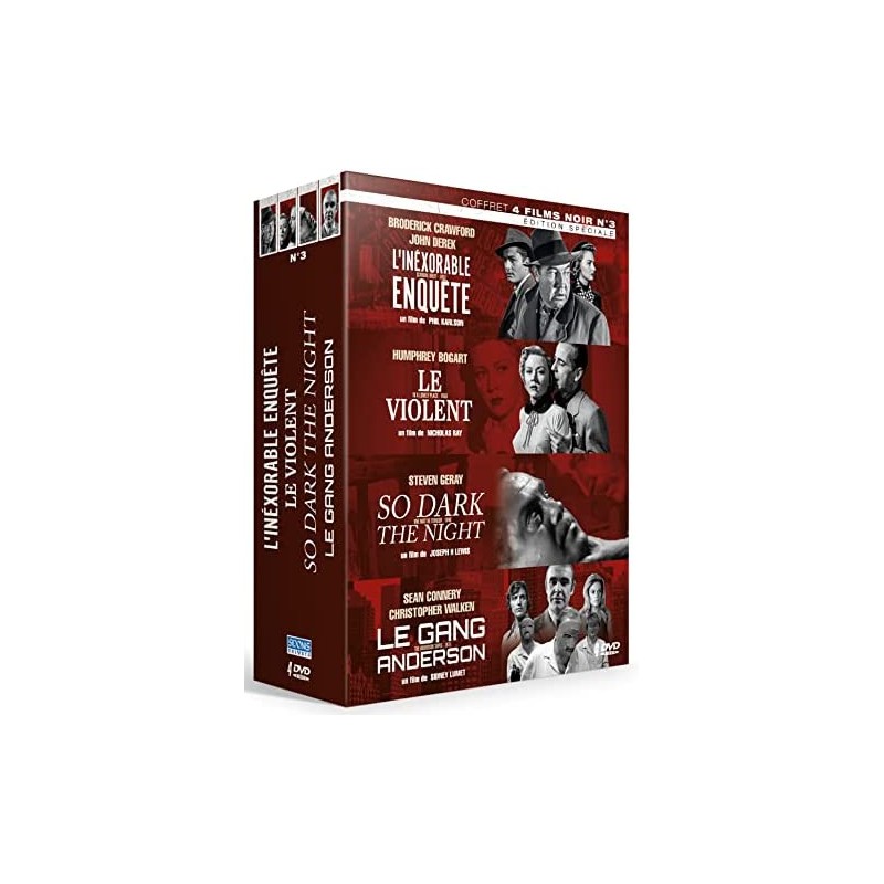 DVD Coffret Films Noirs 4 FILMS (1946)