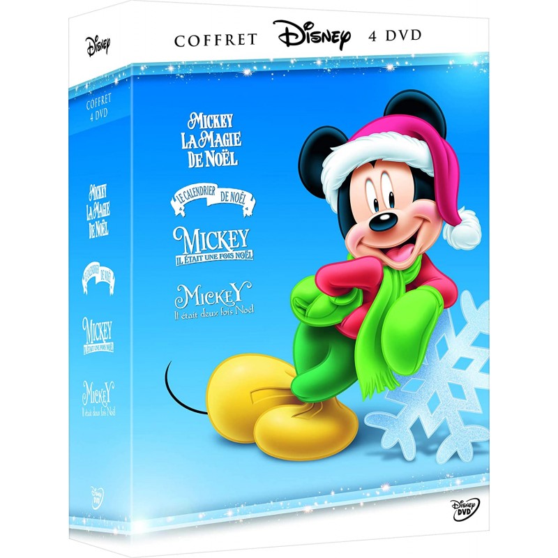 DVD Mickey Noël disney Coffret 4 DVD