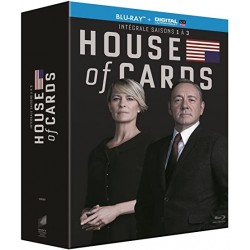 Blu Ray house of cards intégrale saisons 1 à 3