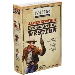 DVD James Stewart western 3 Films (l’homme de la Plaine Les Deux Cavaliers la flèche brisée)