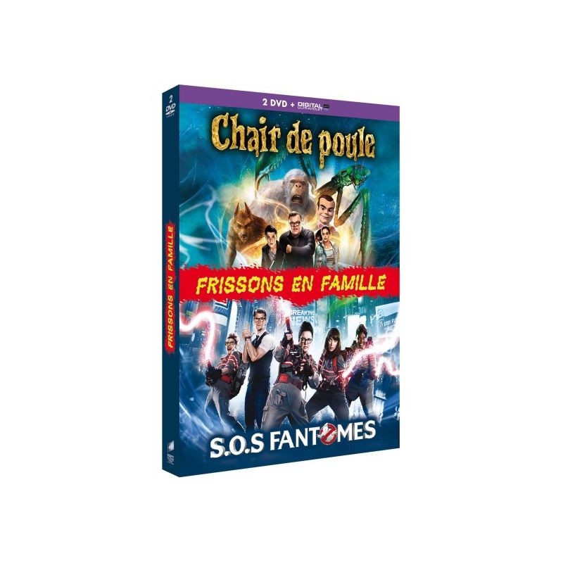 DVD SOS Fantôme la chasse est ouverte + chair de poule