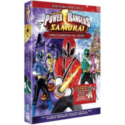 DVD Power rangers samurai halloween et noel