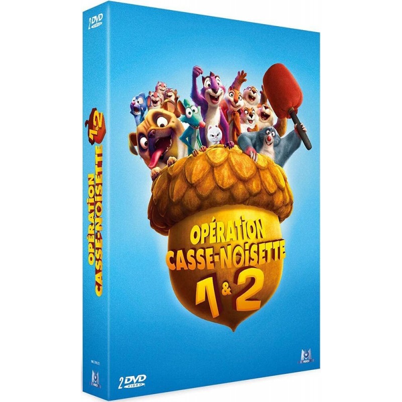 DVD Dessins animés Opération Casse-Noisette 1 et 2 en coffret