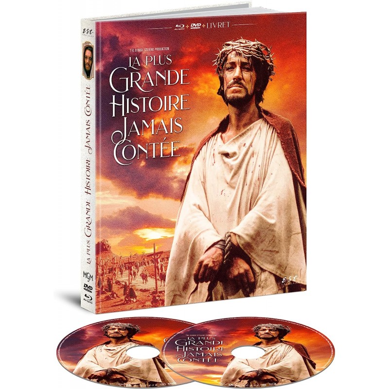 Blu Ray La Plus Grande Histoire jamais contée (Édition Mediabook Collector Blu-Ray + DVD + Livret)