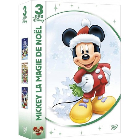 DVD Mickey La Magie de Noël (coffret 3 DVD)