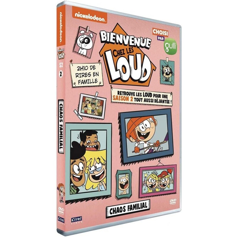 DVD Bienvenue chez Les Loud (chaos familial)