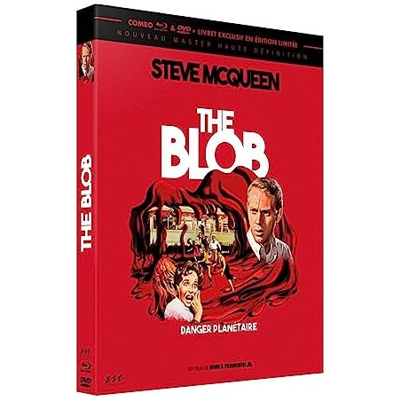 Blu Ray The Blob, Danger planétaire (Édition Collector Blu-Ray + DVD + Livret)