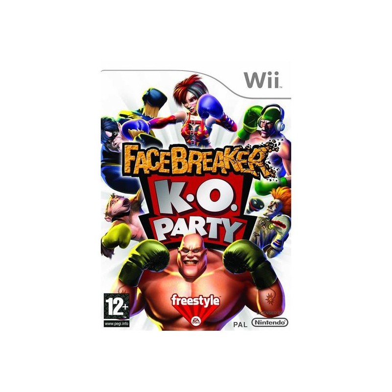 Nintendo Wii facebreaker K.O Party
