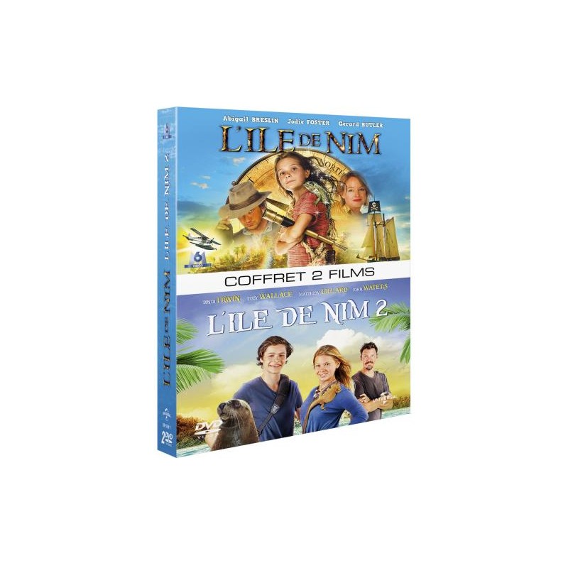 DVD l'ile au nim 1 et 2