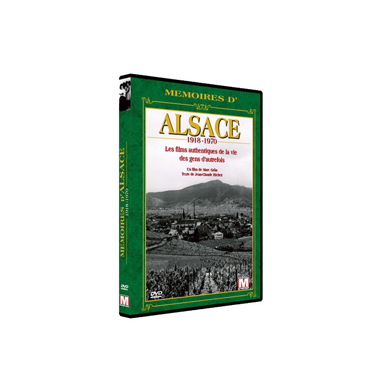 DVD Mémoires d'Alsace (1918-1970)