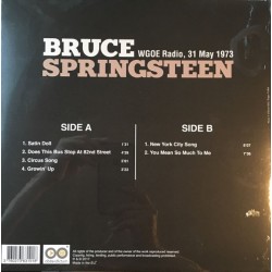 Divers Bruce Springsteen – WGOE, Radio 31 May 1973