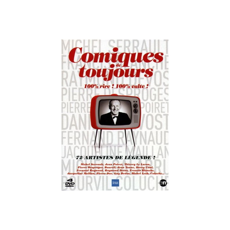 DVD Comiques de toujours (coffret 4 DVD)