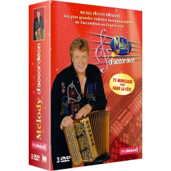 DVD Melody d’accordéon (coffret Volumes 1 à 3)