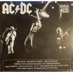 Divers ACDC (produit rare 4 CD format pochette vinyle)