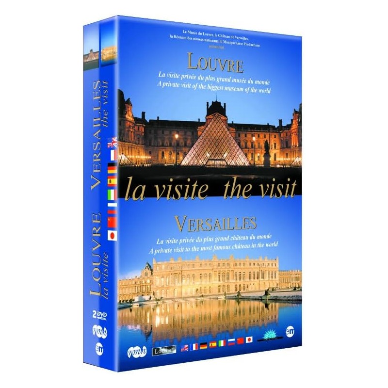 DVD Visite du Louvre et de Versailles (coffret DVD)