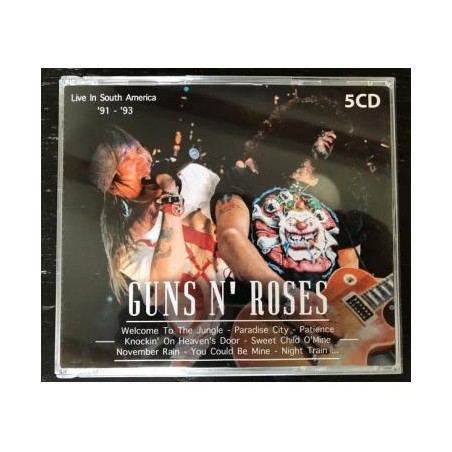 Divers Guns n’ roses (coffret 5 CD) RARE