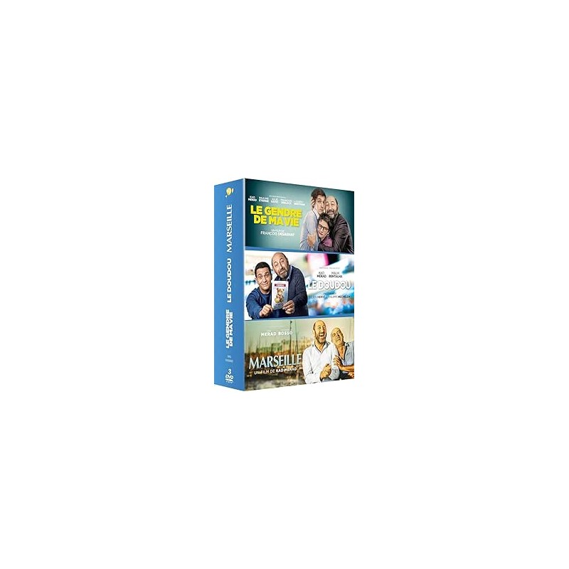 DVD Le Doudou + Le Gendre de ma Vie + Marseille (coffret 3 DVD)