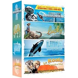 DVD Cody Le Robosapien + Lucky l'éléphant + Le Koala, Mon Papa et Moi + Luna l'orque