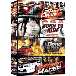 DVD Fast Drive + Born to Ride + Drive or Die + Street Racer