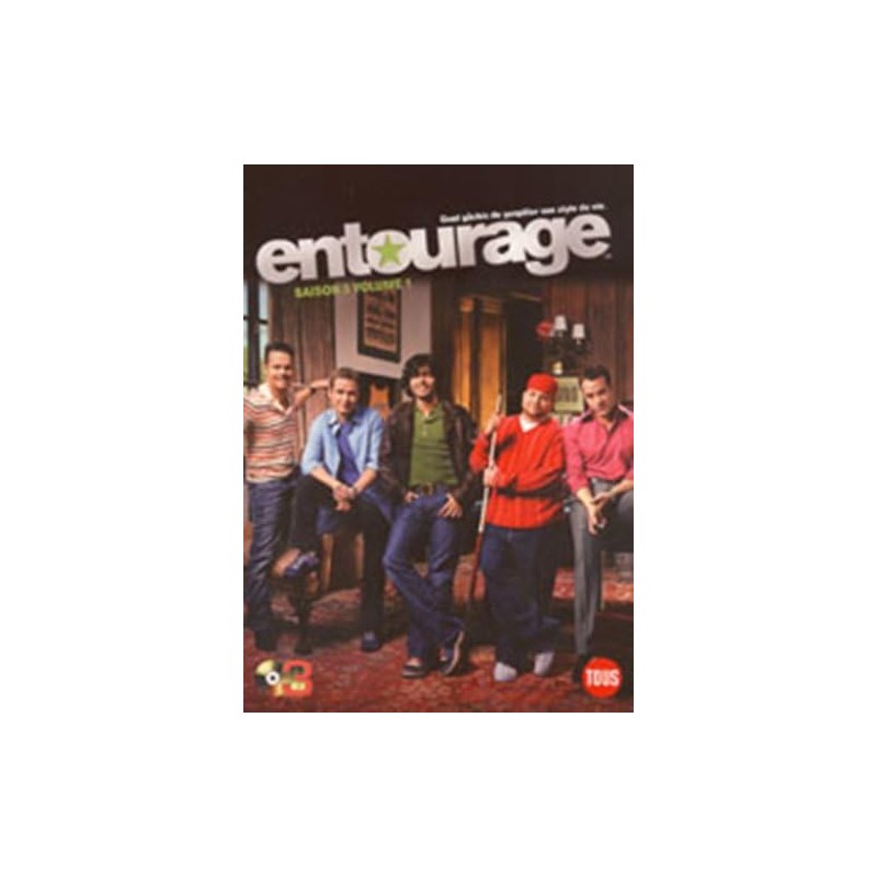 DVD Entourage : Saison 3 - Partie 1 (coffret 3 DVD)