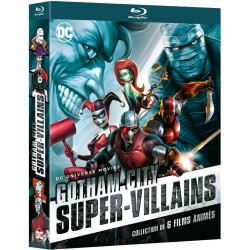 Blu Ray Gotham Super-Villains DC (Coffret 6 BLURAY)
