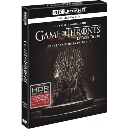 Blu Ray Game of Thrones 4K (Le Trône de Fer) -Saison 1