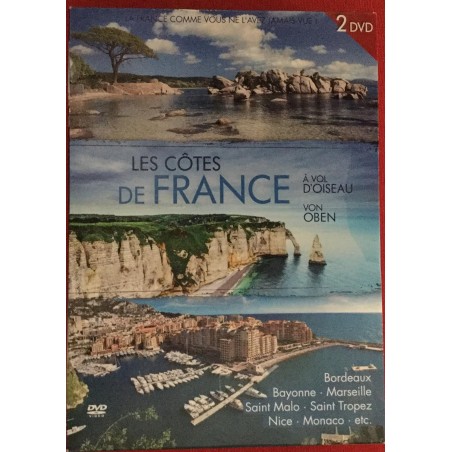 DVD Les côtes de France à vol d'oiseau (COFFRET 2 DVD)