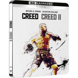 Blu Ray Creed I et II (4K Ultra HD-Boîtier SteelBook édition limitée)