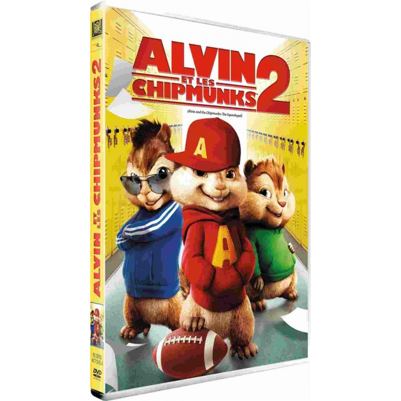 DVD Alvin et les chipmuks 2