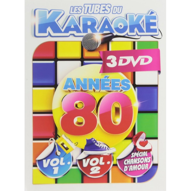 Les Tubes du Karaoke : Années 80 ( Coffret Vol.1-2-3) - DVD
