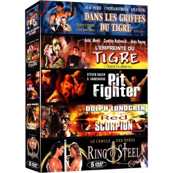 DVD Coffret dans les griffes du tigre + 4 films