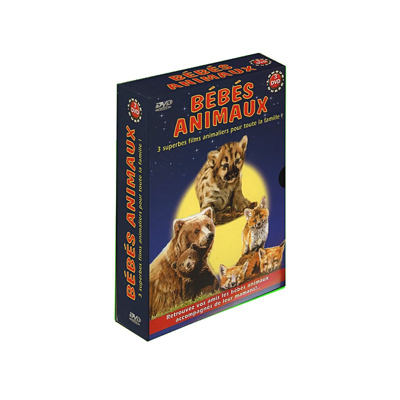 DVD BEBES ANIMAUX (COFFRET 3 DVD)