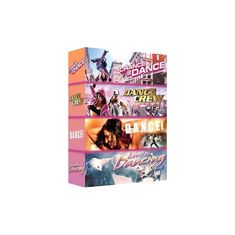 DVD 1 Chance 2 Dance + Love'n Dancing + Dance Crew + Dance (coffret 4 dvd)