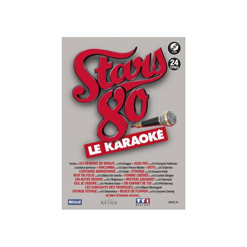 DVD Stars 80 Le karaoké