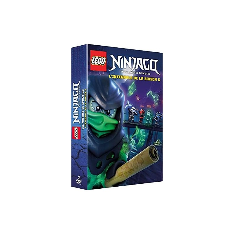 DVD Lego Ninjago, Les maîtres du Spinjitzu-Saison 5 (Coffret 2 dvd)